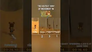 The Fastest Way Of Movement in Super Bear Adventure #superbearadventures