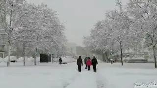 Nieve en Madrid 2021 || Snowstorm In Madrid || Nevada Filomena 2021