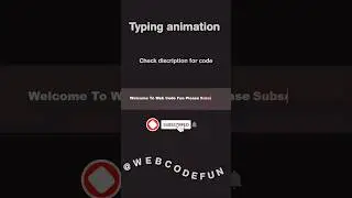 Css text typing animation| Multiple text typing effect #coding #htmlcssjavascript #gsapanimation