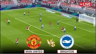 🔴LIVE : MANCHESTER UNITED vs BRIGHTON I ENGLISH PREMIER LEAGUE LIVE STREAM I eFOOTBALL PES 21 GAME