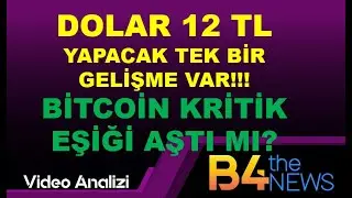 | Dolar ancak o patlatabilir!!! | Bitcoin de kritik eşik aşıldı mı?