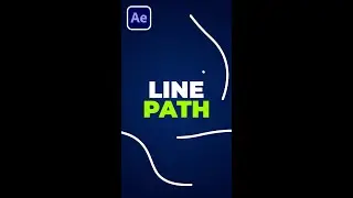 Create Line Path Animations in After Effects | Tutorial Shorts