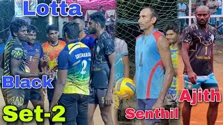 Pondicherry match 🔥| Set-2 | Jolly friends vs Bomiyarpalayam | Mr Love Volleyball