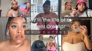 A DAY IN A CONTENT CREATORS LIFE VLOG....BARBIE GIRL EDITION