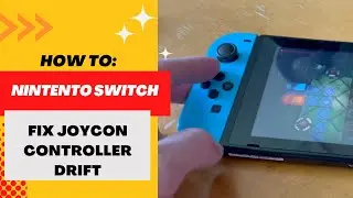 How to Fix JoyCon Joystick Drift on a Nintendo Switch