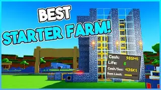 How To Make The BEST Beginner Farm In Block Tycoon ROBLOX!