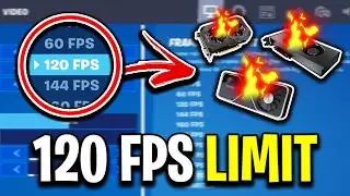 Why Fortnite Capped FPS At 120FPS In Lobby! (GPU PROBLEM)