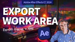 How To Render Work Area Only in After Effects