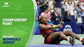 Championship Point | Coco Gauff Wins Womens Singles Title | 2023 US Open