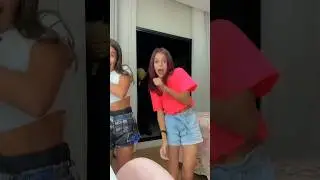 Homem estranho apareceu na hora da dancinha 