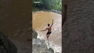 He Tried Walking Over This River 👀