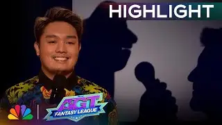 Shadow Ace WOWS with Simon Cowell's shadow! | Semi-Finals | AGT: Fantasy League 2024