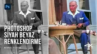 Photoshop I Siyah Beyaz Fotoğrafı Renklendirme 