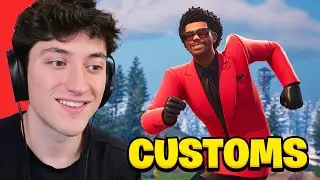 🔴LIVE - Fortnite Customs! (V-Bucks Prize by Good Gamers)