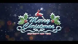 Christmas Logo for After Effects 2024