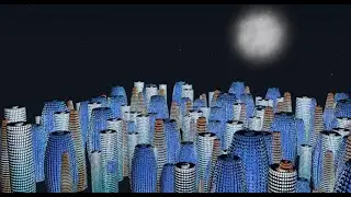 Creating City Cinema 4D tutorial