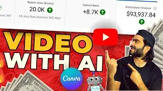 Create Viral AI Videos Using This Canva Feature🔥| How To Create A.I Video On Canva Easily