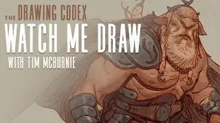 Watch me Draw this Awesome Lion Warrior guy! REAL TIME... FULLY NARRATED