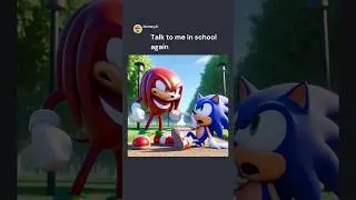 Knuckles Bullied Sonic And This Happened...😨 