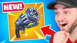 Fortnite’s *NEW* MINIGUN!