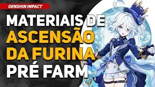 🧱VAZOU !!! TODOS OS MATERIAIS DE ASCENSÃO DA FURINA🧱