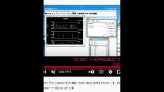 Secure Double Rate Registers as an RTL counter measure against power analysis attacks -VLSI