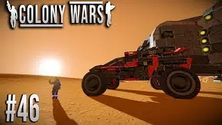 Space Engineers - Colony WARS! - Ep #46 - LANDING on the PLANET!