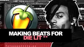 MAKING BEATS FOR PLAYBOI CARTIS NEW ALBUM DIE LIT | How To Make a Playboi Carti Type Beat