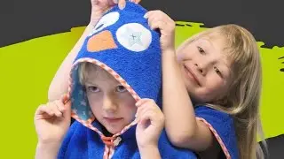 BERNINA Challenge, Anleitungsvideo 1/4 : Nähanleitung für einen Kinder-Badeponcho