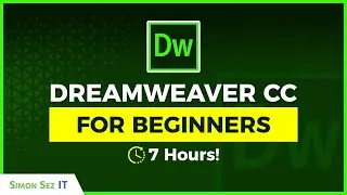 Adobe Dreamweaver CC for Beginners: 7-Hour Web Development Course