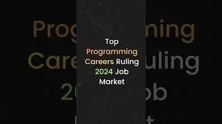 🔥Top 10 Programming Careers Ruling 2024 Job Market 