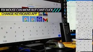 Mouse can move but not click on Android TV Virtual Keyboard