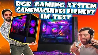 RGB Gaming PC mit AIO Wasserkühlung - GameMachines Element PC im Test 2023