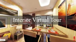 2BHK 360° degree Apartment Interior | 3D walkthrough Interior | Virtual Tour Interior