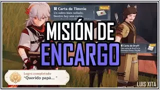 Palomas extraviadas + La carta de un niño •〚 Logro: Querido papá... 〛✦ Genshin impact