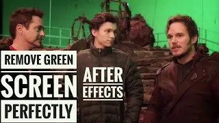 perfectly remove green screen in after effects in hindi language.