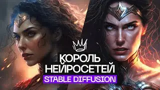 STABLE DIFFUSION 👑 100% Бесплатная нейросеть. Установка и настройка