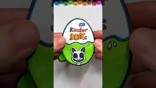 DIY Zoonomaly Smile Cat Kinder Joy | Paper Craft Ideas #shorts #papercraft