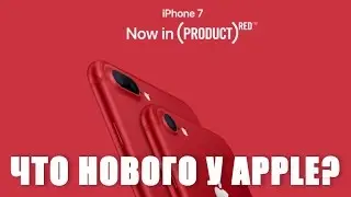 Красные iPhone 7 и 7 Plus, новый iPad и другие новинки Apple - Keddr.com