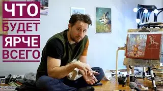 Что будет ярче всего. Гуашь в тюбиках 30ml Malevich.