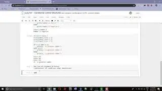 Conditional control structures(one line if -else)-V