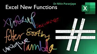 Learn Excel new functions 2021 - Lambda, Unique, Let, Dynamic Arrays, ArrayToText and more