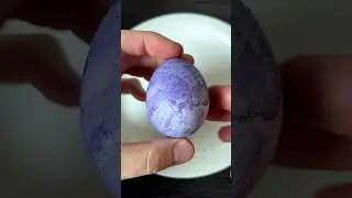 Быстрый способ красиво окрасить яйца на Пасху