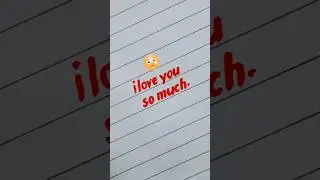 i love you 😥 || 