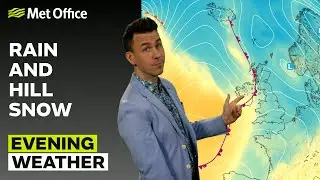 30/01/2025 – Wet weather arriving in the night – Evening Weather Forecast UK – Met Office Weather