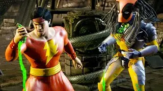 Mortal Kombat XL - All Fatalities & X-Rays on X-Men Deadpool Predator PC Mod 4K Ultra HD