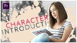 Character Introduction Effect In Adobe Premiere Pro CC | Premiere Pro Freeze Effect