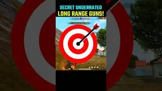 ✨💯3 UNDERRATED POWERFUL LR GUNS IN FREEFIRE😲|ONLY PRO CAM USE IT👑|PYROWARRIOR GAMING #freefire