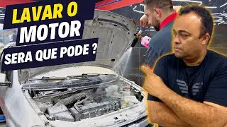 Pode LAVAR O MOTOR do carro? Veja as consequências!!