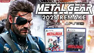Metal Gear Solid 1 Remake (PS5) Is Coming | Konami's Next Remake & Bluepoint (MGS 2024)